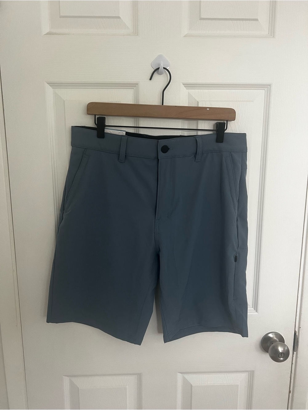 Hurley Men's Athletic Shorts in Slate Blue